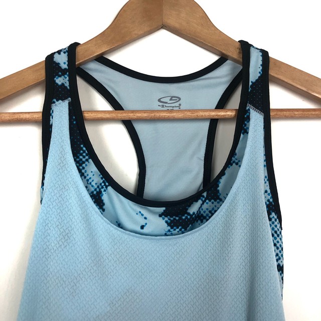 champion racerback tank with shelf bra