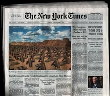 New York Times, Fri Dec 3 2021 Supply Chain, Afgan Taliban, Ron Jones 122721WEEM