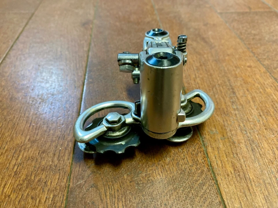 Desviador trasero Simplex Super LJ 5500 plateado SLJ5500 jaula corta Foto 2 de 4