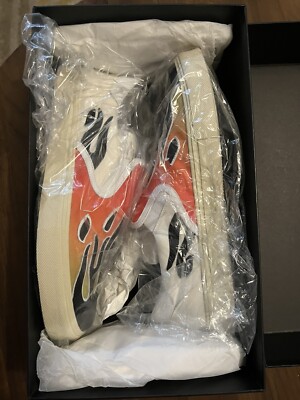 Amiri Flame Slip On Mens 43 Sneakers Multicolor Black White  display picture 2
