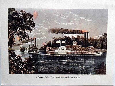 Pub Labo Leo: Queen of the West segelt auf dem Mississippi