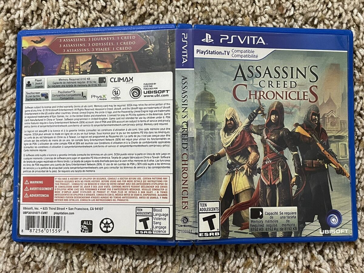  Assassin's Creed Chronicles - PlayStation Vita : Ubisoft:  Everything Else