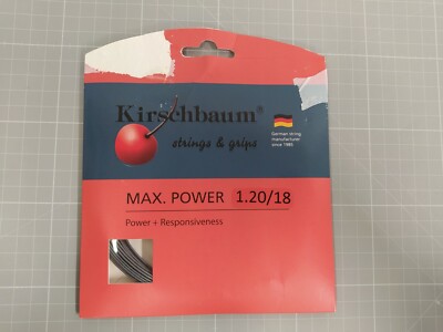 Kirschbaum max power (12 meters) string pack Grey