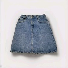 VTG 90 s GUESS JEANS Womens GEORGES MARCIANO DENIM JEAN SKIRT SIZE 29 USA