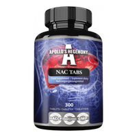 Apollo's Hegemony Nac 300 Tabs – Antioxidans, Leber, Glutathion, Detox