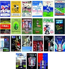 ARSENAL FA CUP FINAL PROGRAMME COVER FRIDGE MAGNETS 70mm x 45mm