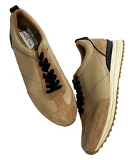 Bared Saker 2 Sneakers in Caramel Mix Leather