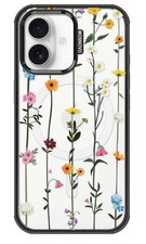 MOSNOVO iPhone 16 Plus Wild Clear Wildflowers Phone Case New 