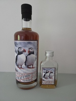 The Fine Art of Whisky Benriach 25 52,3% Puffins 0,7 + ca. 2cl Sample