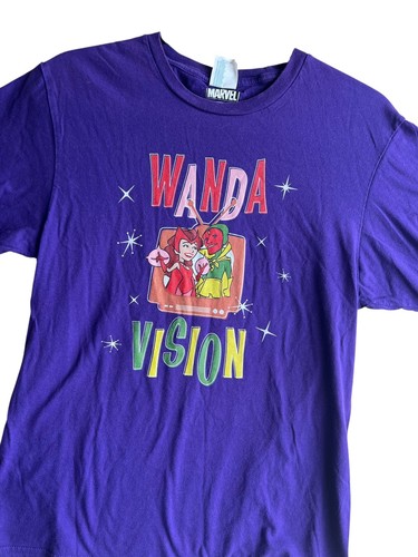 Marvel Wanda Vision Damen T-Shirt Lila Größe S - Bild 3 von 7