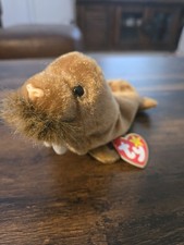 VINTAGE - TY BEANIE BABY - PAUL the WALRUS - FEBRUARY 23 BIRTHDAY 1999
