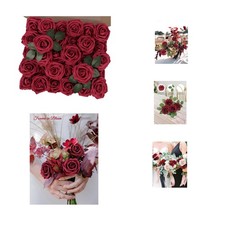 30PCS Foam Roses - Timeless Red Blooms for Weddings and Celebrations