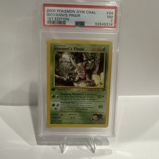 2000 Pokémon Gym Chal. Giovanni’s Pinsir PSA 7