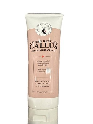 Barefoot Academy - Callus Exfoliating Foot Cream 8 fl oz - NEW & SEALED