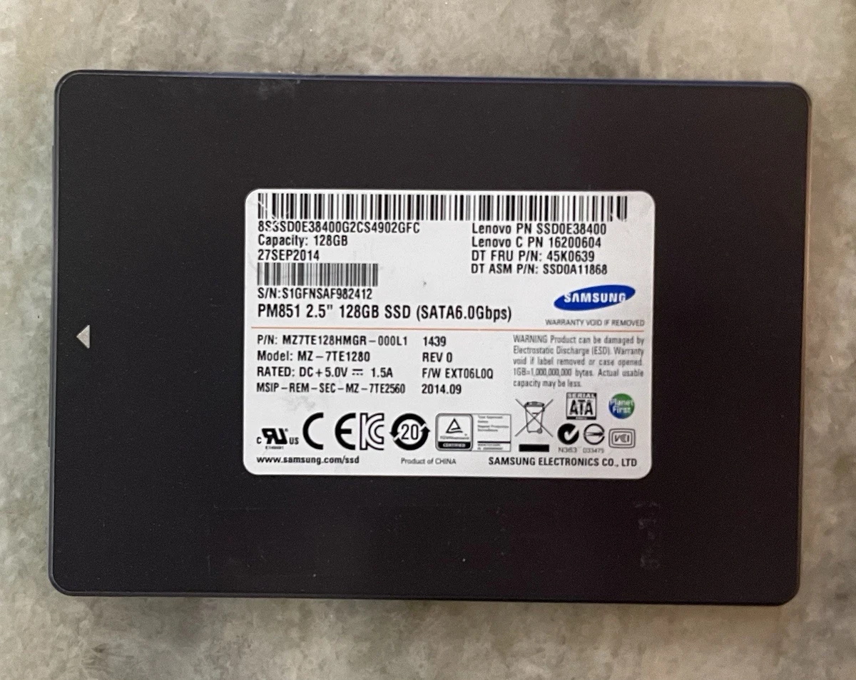 Samsung 128 GB Solid State Drives for sale | eBay