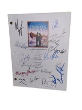 The Princess Bride Film Draft Autographed Actors Falk, Savage, Crystal, Andre...
