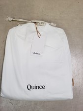 Quince Bamboo Duvet Cover White Full/Queen