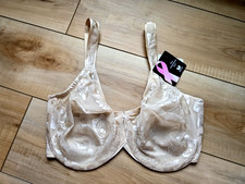 NWT WACOAL 38G AWARENESS 85567 FULL FIGURE COVERAGE SEAMLESS NN NUDE UW BRA