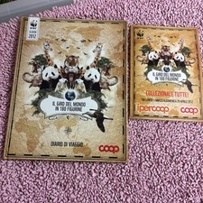 Album WWF COOP 2012 Il giro del mondo in 180 figurine COMPLETO(Depliant incluso)