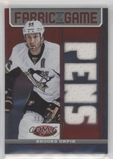 2012 Certified Fabric of the Game Mirror Red Team Die-Cut /150 Brooks Orpik 0d7y