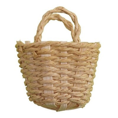 Model Lunch Basket Rattan Fruits Basket Girls for Doll Toy Accs Micro Landscape