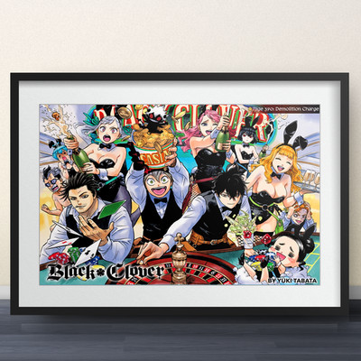 Black Clover - Chapter 370 Color Page - 11x17'' Poster - Anime noelle yami