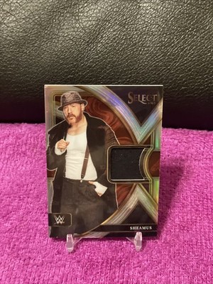 2023 PANINI SELECT WWE SELECTIVE SWATCHES SHEAMUS WORN USED PATCH SILVER PRIZM
