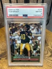 2000 Fleer Ultra Tom Brady RC #234 PSA 8 NM-MT 1st Edition Michigan Patriots