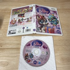 Littlest Pet Shop Friends Wii CB Case & Disc Tested