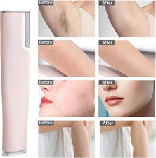 Sonic Smooth Electric Tool Rechargeable Razor with 6 Refill Dermablades