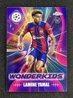 2023-24 Topps Chrome UEFA Lamine Yamal #WK-3 Wonderkids RC Rookie &06112