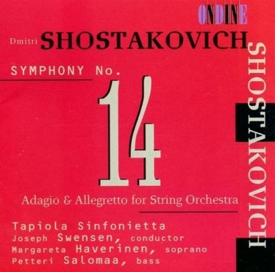 Swensen / Tapiola Sinfonietta - Symphony 14 [New CD]