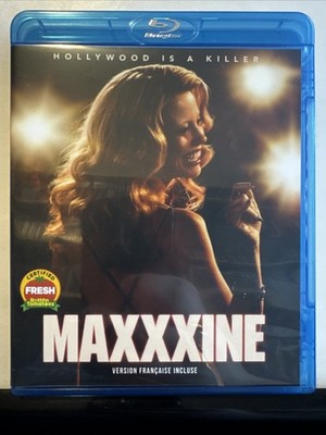 Maxxxine (Blu ray, 2024, Canadian) Mia Goth Rare OOP A24 Ti West
