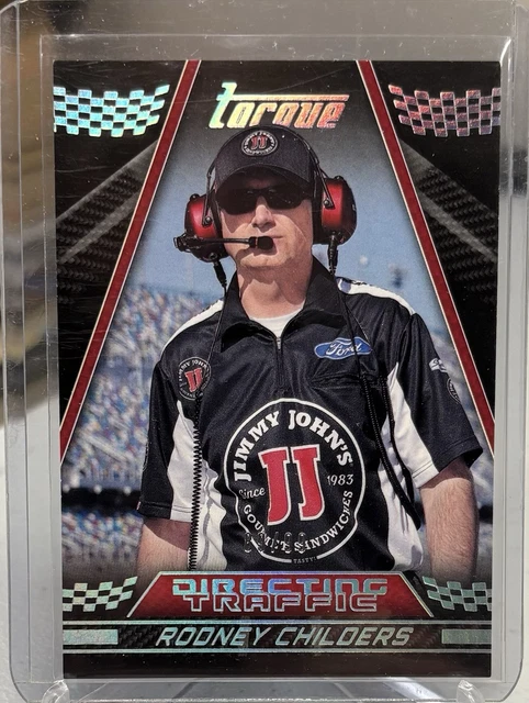 2017 Panini Torque Racing NASCAR Directing Traffic #DT8 Rodney Childers B2R1