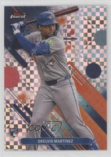 2025 Topps Finest Common Checkerboard Refractor Orelvis Martinez #84 0z0v