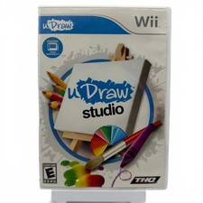 Nintendo Wii Video Game - uDraw Studio (2010) - Video Game Only