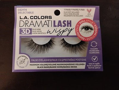 DRAMATI LASH Wispy 3D False Eyelashes 1 pair Cat-Eye Style Lashes