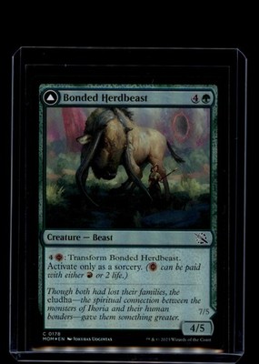 MTG Bonded Herdbeast #178 Common Foil March of the Machine