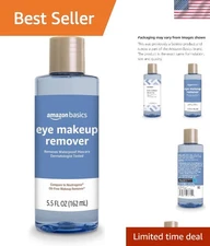 Cruelty-Free Eye Makeup Remover 5.5 Fl Oz - Perfect for Sensitive Skin & Travel