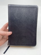 KJV Bible Giant Print Nelson 544 Black Bonded Leather Gilt 1976 Red Letter