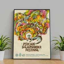 Psychic Salamander Festival Remlinger Farms, Carnation WA Sep 13-14, 2025 Poster