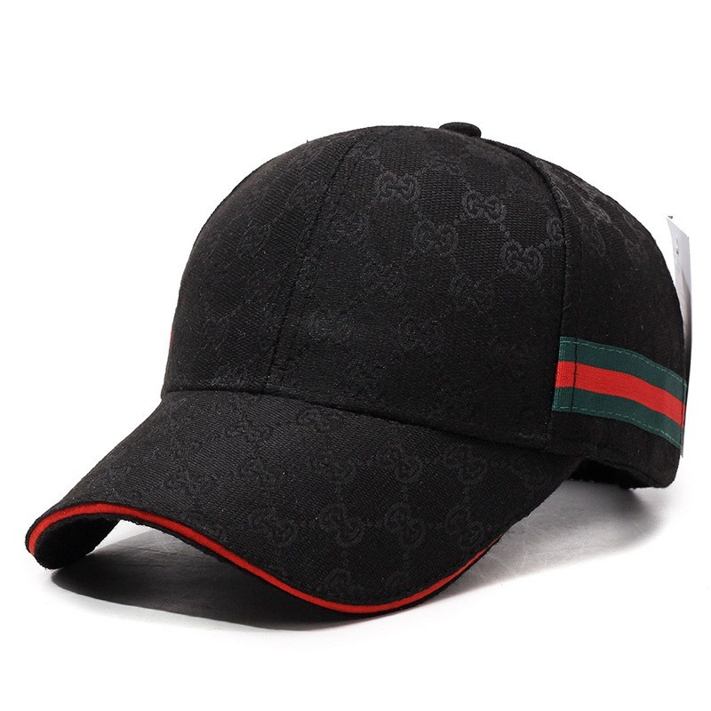 Hombres Mujeres Informal Béisbol Pico Gorra Ajustable Sombrero Color NEGRO