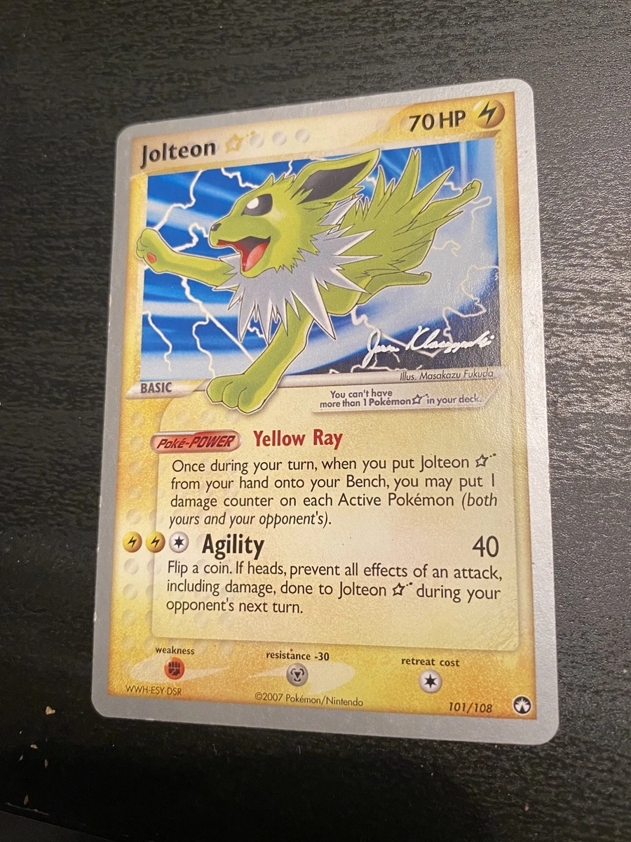 Jolteon Star Pokémon TCG Cards for sale | eBay
