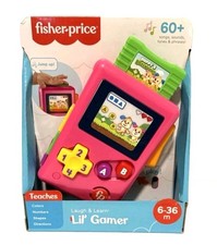 Fisher-Price Laugh Learn Lil' Gamer Pink 6-36M Toddler/Baby Interactive Toy