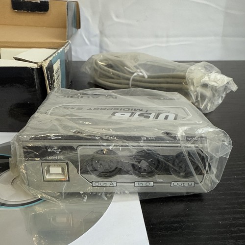M-Audio USB Midisport 2x2 Interfaz MIDI 2 En 2 Salidas Interfaz USB MIDI Nuevo en Caja - Imagen 10 de 12