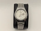 Vintage 1987 Seiko 5 6309-7330 Automatic White Dial - Needs Service (Runs Fast)
