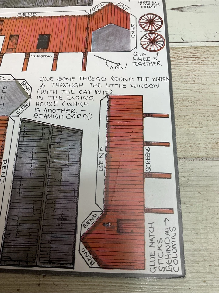 fiddlers green fun construction card, HEAPSTEAD. - Image 3 of 4