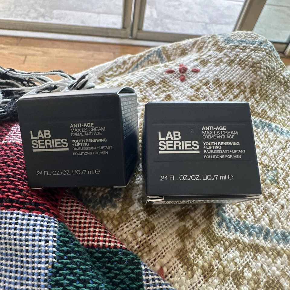 Lab Series Anti-Age Max LS Cream Youth Renewing Lifting Travel Sz .24oz- X2 NIB - Image 2 of 3