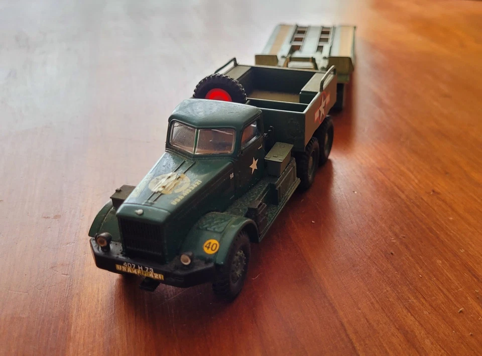 VEHICULE MILITAIRE Tank transporter CORGI Diamond - Photo 3/4