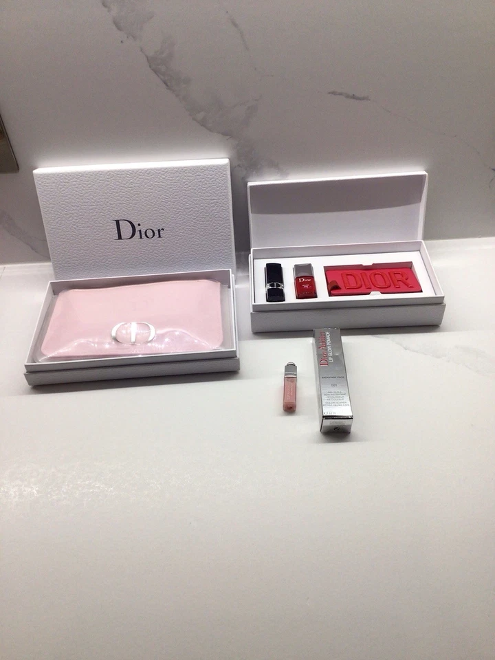 Dior Make Up Set Lippenstift Rouge Addict Maxiimizer Tasche Mini Reisegröße